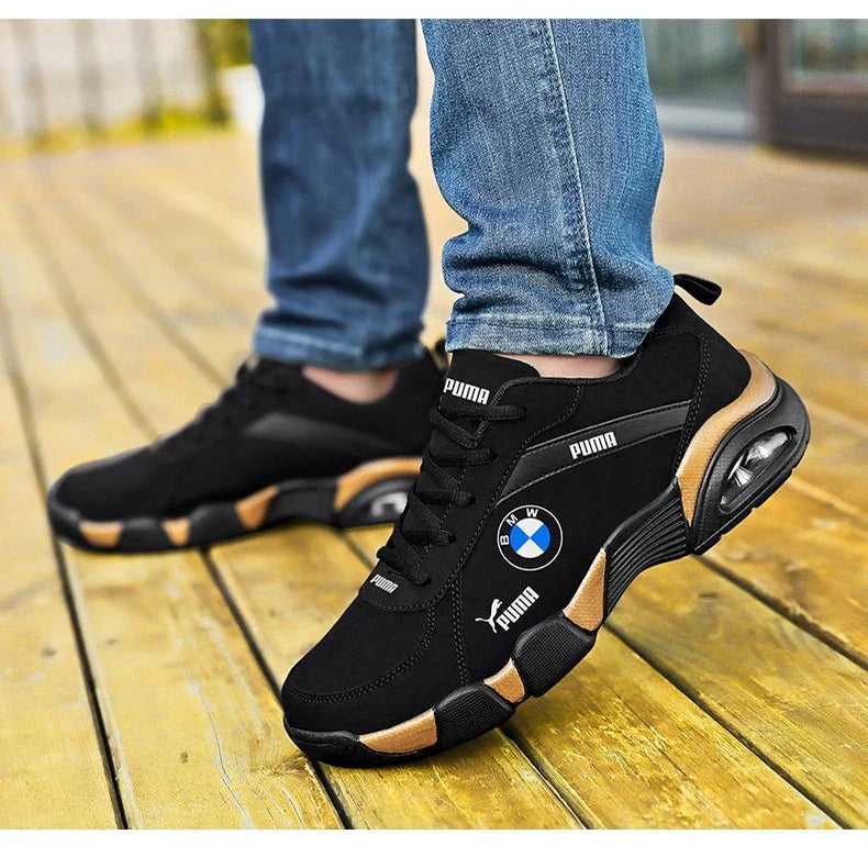 BMW Herren-Sneaker – strapazierfähiges Echtleder